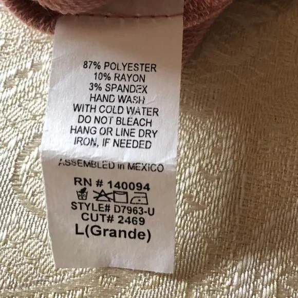 NWT, Sincerely Jules, Mauve, Hooded Jersey Dress, Sz Large (Juniors) - Picture 5 of 9